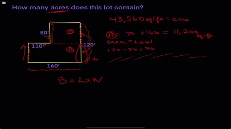 riven calculator|how to figure acreage of irregular lot.